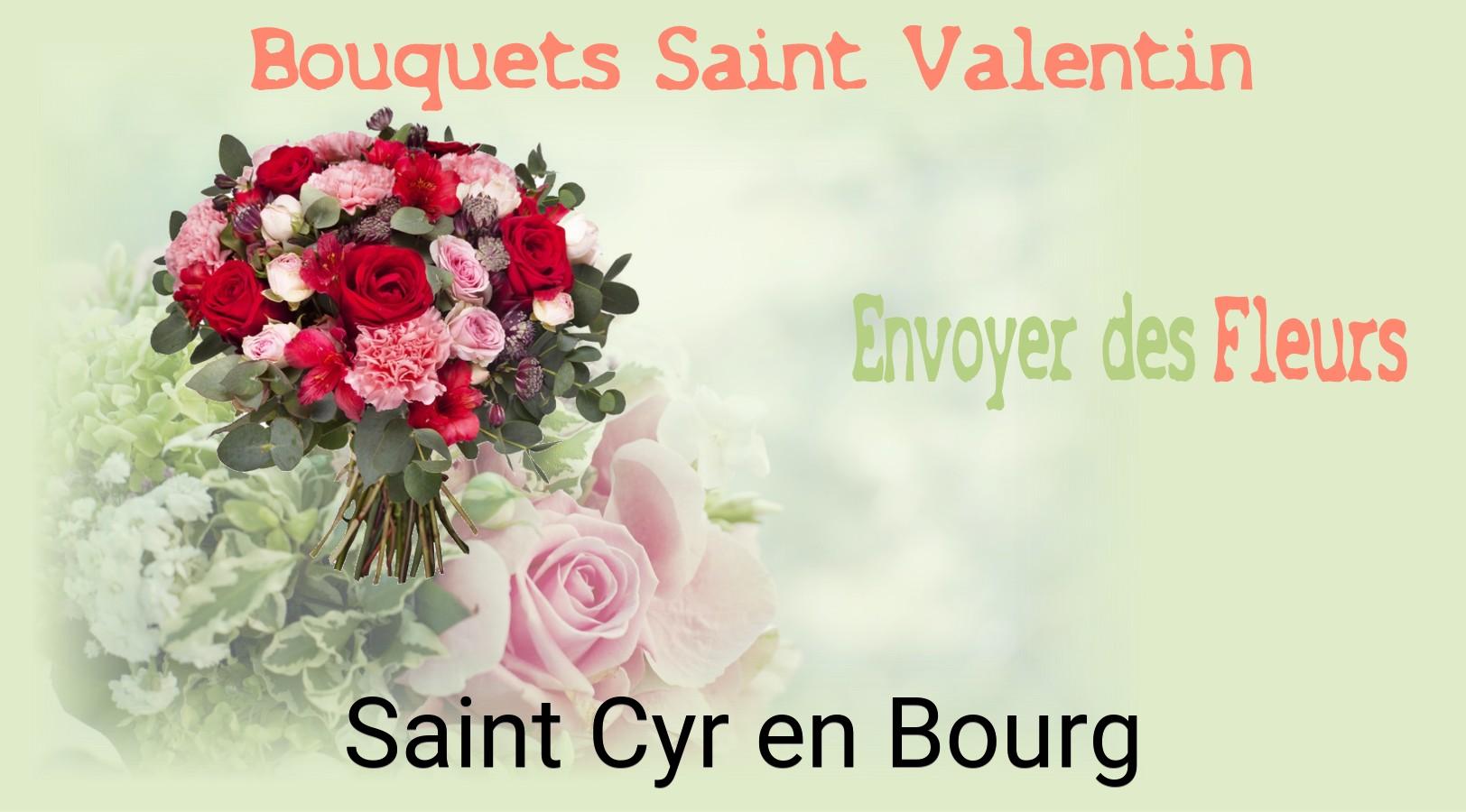 Roses de Saint-Valentin livrées à Saint-Cyr-en-Bourg